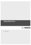 DiBos/DiBos Micro - Bosch Security Systems
