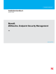 ZENworks Endpoint Security Management Installation Guide