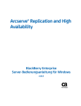 BlackBerry Enterprise Server-Bedienungsanleitung für