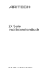 2X Serie Installationshandbuch - Utcfssecurityproductspages.eu