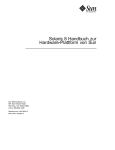 Solaris 8 Handbuch zur Hardware-Plattform von Sun