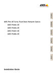 AXIS P33-VE Series Installation Guide