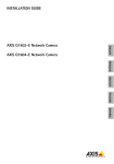 INSTALLATION GUIDE AXIS Q1602