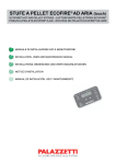 STUFE A PELLET ECOFIRE&reg; AD ARIA (touch)