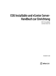 ESXi Installable und vCenter Server-Handbuch zur