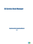 Planen der Installation von CA Service Desk Manager