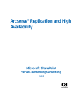 Microsoft SharePoint Server-Bedienungsanleitung