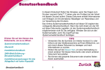 Benutzerhandbuch Zurück