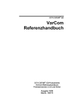 VarCom Referenzhandbuch