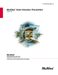 McAfee Host Intrusion Prevention 6.1 Produkthandbuch