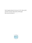 Dell SupportAssist Version 1.1 für Microsoft System Center