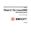 Plesk 8.1 für Linux/UNIX