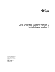 Java Desktop System Version 2 Installationshandbuch