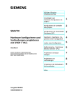 Hardware konfigurieren und Verbindungen projektieren mit STEP 7