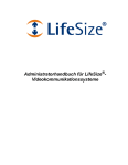 LifeSize Video Communications Systems Admin Guide 4.0