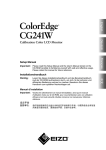 ColorEdge CG241W Setup Manual