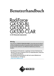 RadiForce GX530-BL GX530-CL GX530-CLAR