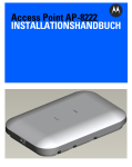 Access Point AP-8222 INSTALLATIONSHANDBUCH