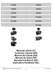 7500029 - ISTRUZIONI POMPE SERIE SP E PP