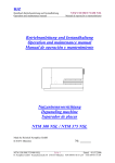 Betriebsanleitung und Instandhaltung Operation and