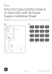 ATS1203/1204/1203N/1204N 8-32 Zone DGP with 3A Power