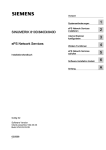 SINUMERIK 810D/840Di/840D ePS Network Services