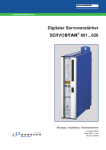 Digitaler Servoverstärker SERVOSTAR 601...620