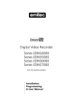 Digital Video Recorder Series EDNS4000 Series
