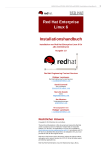 RedHat Installationshandbuch