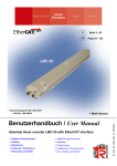 Benutzerhandbuch / User Manual Absolute linear