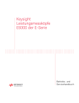 Keysight Leistungsmessköpfe E9300 der E