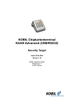 Kobil Chipkartenterminal Security Target - BSI