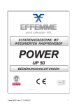 Bedienungsanleitung zu UP50AS/SS