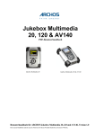 Jukebox Multimedia 20, 120 & AV140