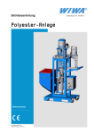 Polyester-Anlage