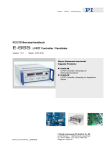 Benutzerhandbuch PZ127D - Physik Instrumente (PI)