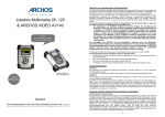 Jukebox Multimedia 20, 120 & ARCHOS VIDEO AV140