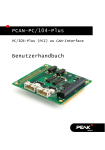 PCAN-PC/104-Plus - Benutzerhandbuch