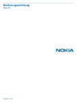 Bedienungsanleitung Nokia 515
