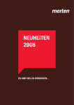 NEUHEITEN 2008