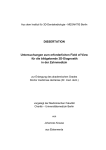 DISSERTATION Untersuchungen zum erforderlichen Field of View