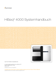 HiSeq 4000 Systemhandbuch - Support