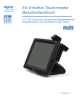 (German) Elo Entuitive Touchmonitor User Guide for 12