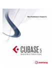 Neue Funkionen in Cubase 5.5