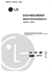 DVD-REKORDER - Instructions Manuals