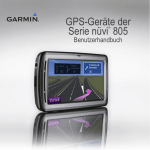 GPS-Geräte der Serie nüvi® 805