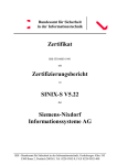 Zertifizierungsbericht BSI-ITS-0003