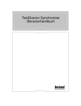 TestDirector Synchronizer Benutzerhandbuch