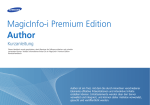 MagicInfo-i Premium Edition Author