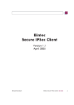 Bintec Secure IPSec Client